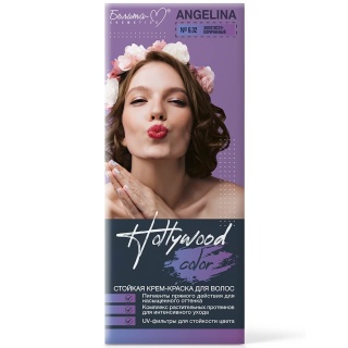 Крем-краска для волос Hollywood color № 6.32 Angelina золотисто-коричневый