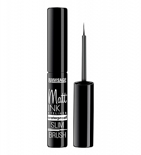 Подводка для глаз LUXVISAGE Matt INK waterproof 4г