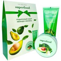 Подарочный набор Superfood Авокадо и фенхель (Гель для душа + Крем-флюид для тела)