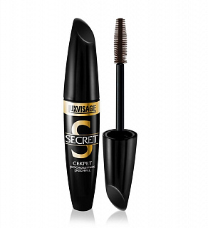 Тушь для ресниц LUXVISAGE SECRET Секрет роскошных ресниц (Коричневая)