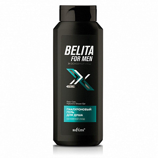 Гель для душа Belita For Men Основной уход Гиалуроновый 400мл
