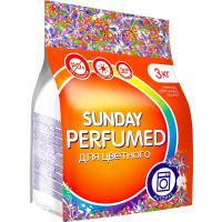 Стиральный порошок для Цветного Автомат Sunday парфюмированный 3кг