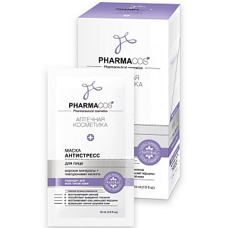 Маска для лица PHARMACOS Антистресс 10 мл