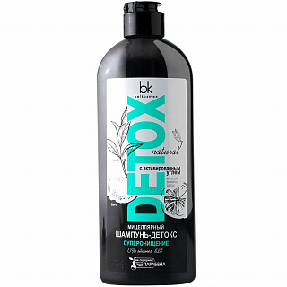 Мицеллярный шампунь-детокс Detox Суперочищение 370г