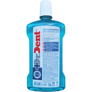 Ополаскиватель для полости рта DR.DENT Total Protection 750мл