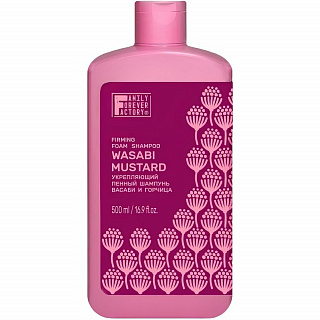 Пенный укрепляющий Шампунь Hair Pure Boom Васаби и горчица 500мл