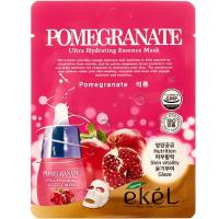 Тканевая маска для лица с экстрактом граната EKEL Pomegranate Ultra Hydrating Essence Mask 25мл