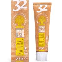 Зубная паста 32 Жемчужины NATURAL Био укрепление зубов и десен 100г