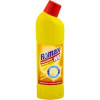 Универсальное чистящее средство Romax WC Лимонная свежесть 750г