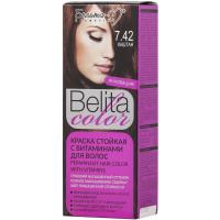 Краска для волос Belita Color тон 7.42 Каштан