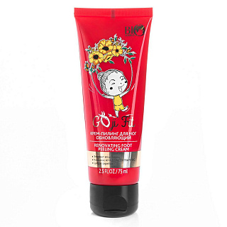 Крем-пилинг для ног Bio World Goji Fit 75мл