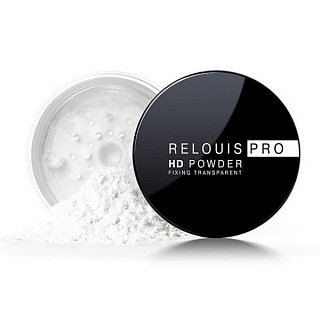 Пудра фиксирующая RELOUIS  PRO HD powder прозрачная