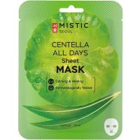 Тканевая маска для лица с экстрактом цeнтеллы азиатской MISTIC Centella ALL DAYS Sheet Mask 24мл