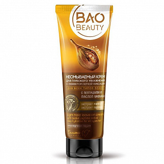 Крем несмываемый BAOBEAUTY для глубокого увлажнения с эффектом легкой фиксации 100г