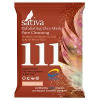 Маска-гоммаж для очищения пор Sativa №111, 15г