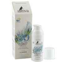 Крем-флюид ночной Sativa №30 для чувствительной и легкокраснеющей кожи, 50 мл