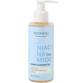 Тонизирующий Гель для умывания MONMU Niacinamide с ниацинамидом 150г