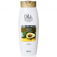 Шампунь Oil Naturals с маслами Авокадо и Кунжута для всех типов волос Объем и Сияние 430мл