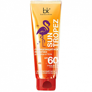 Молочко солнцезащитное для лица и тела SUN TROPEZ, SPF 60, 80гр