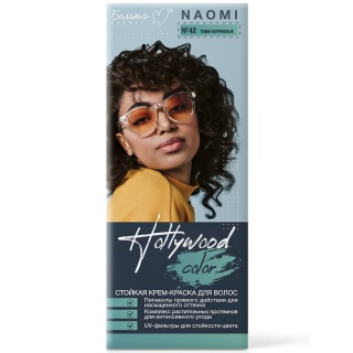 Крем-краска для волос Hollywood color № 4.0 Naomi темно-коричневый