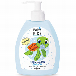 Крем-мыло Belita Kids Для Мальчиков 3-7лет Бабл Гам 300мл