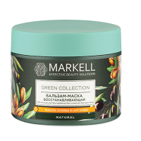 Бальзам-маска для волос MARKELL Green Collection восстанавливающая 300 мл