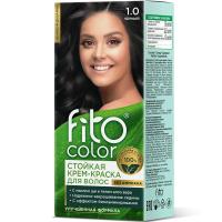 Стойкая крем-краска для волос Fito Косметик Fitocolor тон 1.0 Черный 115мл
