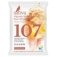 Маска альгинатная укрепляющая Sativa №107, 15г Маска альгинатная укрепляющая Sativa №107, 15г