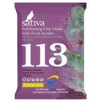 Маска-гоммаж с фруктовыми кислотами Sativa №113, 15г Маска-гоммаж с фруктовыми кислотами Sativa №113, 15г