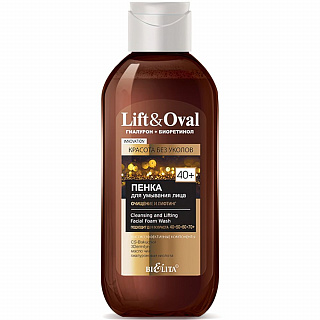 Пенка для умывания лица Lift&Oval Очищение и лифтинг 40+, 200мл