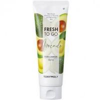 Пенка для умывания с экстрактом авокадо TONYMOLY FRESH TO GO Avocado Foam Cleanser 170мл