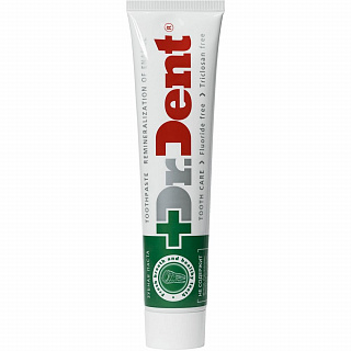 Зубная паста DR.DENT Remineralization of enamel без фтора 170г