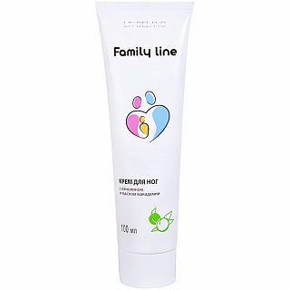 Крем для ног Liv Delano Family Line с ланолином и маслом макадамии 100мл