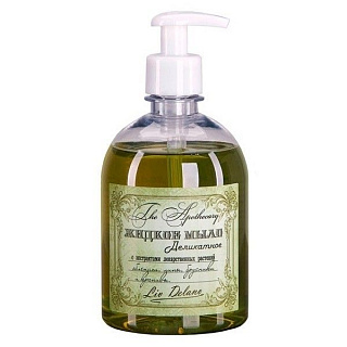 Жидкое мыло деликатное The Apothecary с экстрактами лекарственных растений облепихи, липы, брусники и крапивы 480г