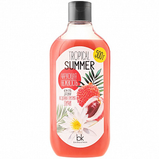 Крем-гель для душа Tropical Summer водяная лилия личи 500г