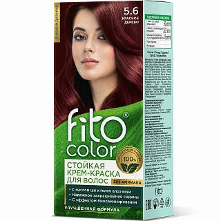 Стойкая крем-краска для волос Fito Косметик Fitocolor тон 5.6 Красное дерево 115мл