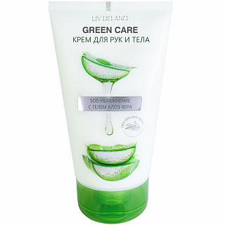 Крем для рук и тела SOS-увлажнение Green Care с гелем Алоэ Вера 150г