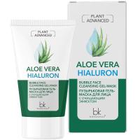 Пузырьковая гель - маска для лица Plant Advanced Aloe Vera с очищающим эффектом 110г