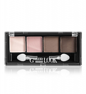 Тени для век LUXVISAGE Glam Look 4-х цветные