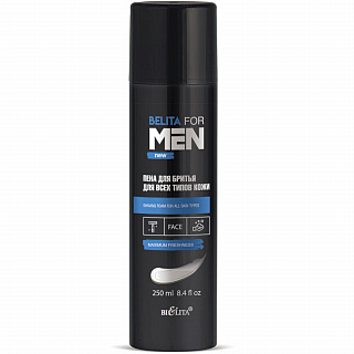 Пена для бритья для всех типов кожи Belita For Men 250мл