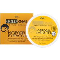 Гидрогелевые патчи под глаза с муцином улитки и золотом EKEL Hydrogel Eye Patch Gold Snail 60 шт