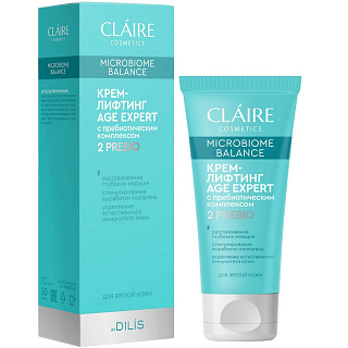 Крем-лифтинг AGE EXPERT CLAIRE Microbiome balance для зрелой кожи 50мл