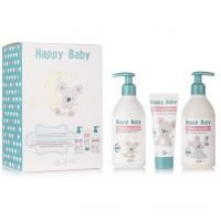 Подарочный набор Happy Baby с первых дней жизни (Шампунь + гель-пенка + крем)