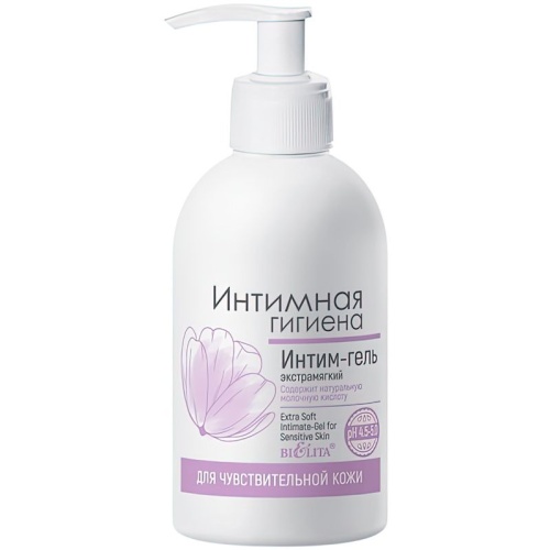 Интим-гель экстрамягкий для чувствительной кожи "Интимная Гигиена" 300мл Интим-гель экстрамягкий для чувствительной кожи "Интимная Гигиена" 300мл