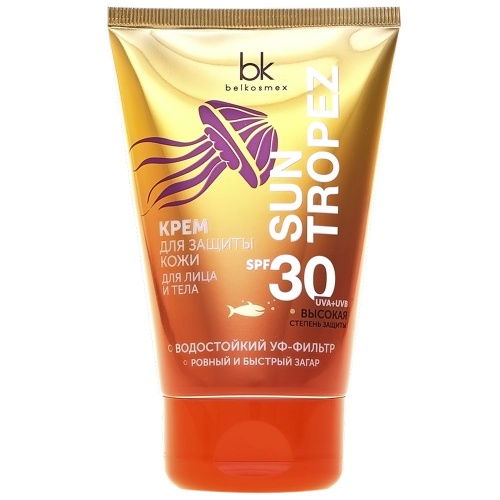 Крем для защиты кожи для лица и тела SUN TROPEZ, SPF 30 120г