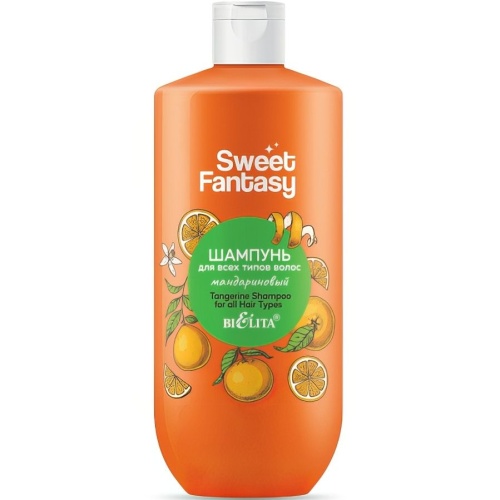 Шампунь для всех типов волос Sweet Fantasy Мандариновый 400мл