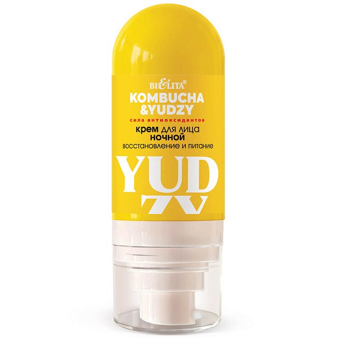 Крем для лица ночной Kombucha&Yudzy Восстановление и питание 50мл