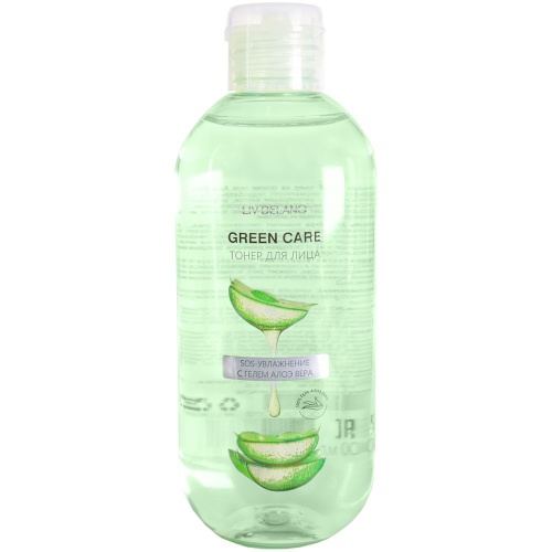 Тонер для лица SOS-увлажнение Green Care с гелем Алоэ Вера 200мл