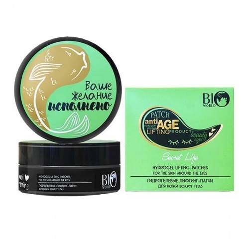 Гидрогелевые лифтинг-патчи для кожи вокруг глаз Bio World Secret Life 60 шт