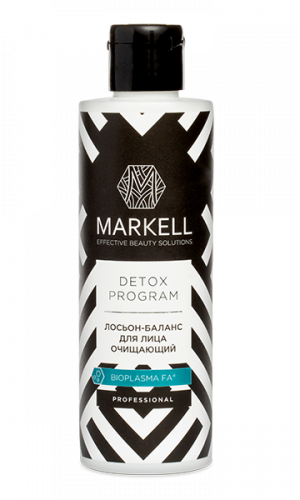 Лосьон-баланс для лица MARKELL DETOX очищающий 200мл